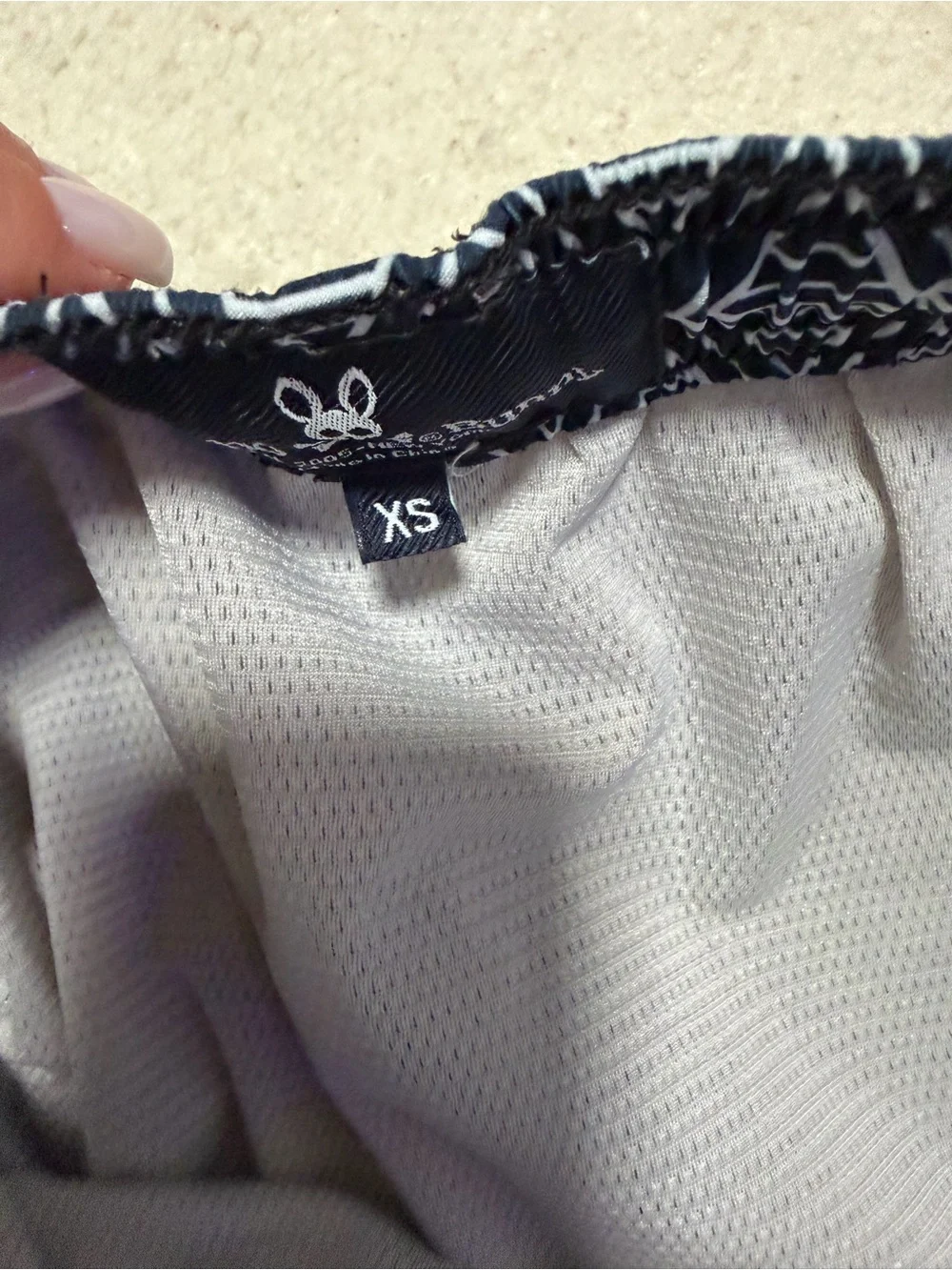 Psycho Bunny Mens Swim Trunks Size XS